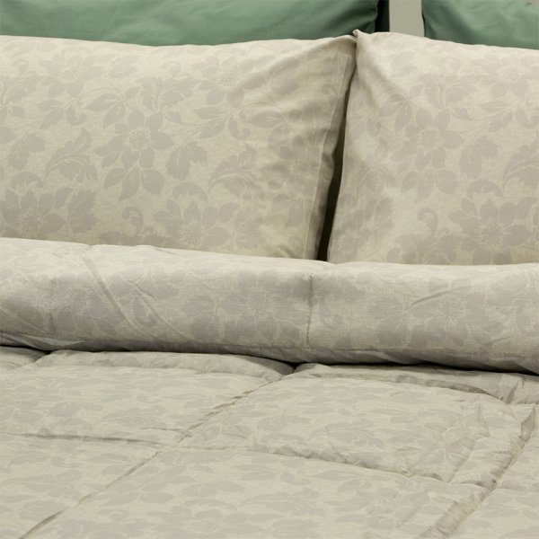 Κουβερλί Υπέρδιπλο Gardenia Taupe Lino Home