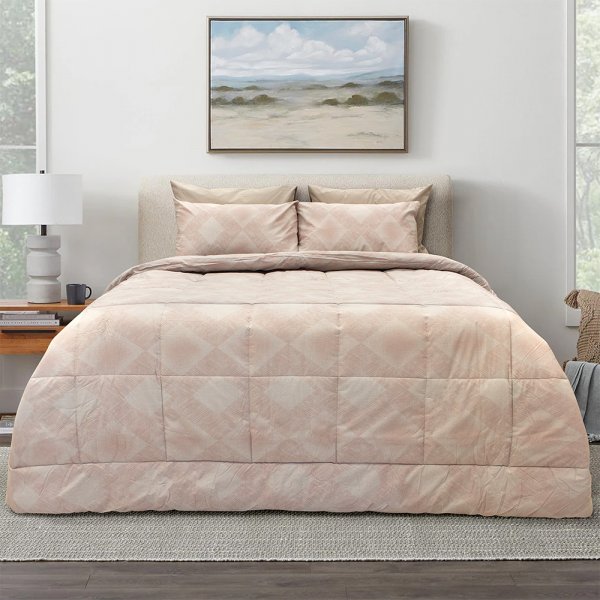 Πάπλωμα Μονό Siroco Pink Lino Home