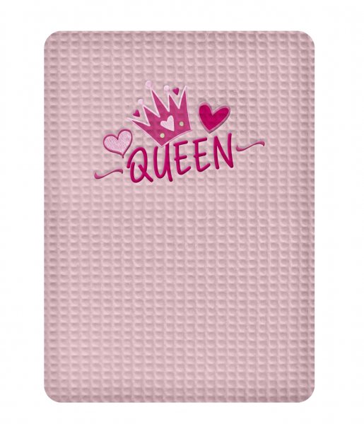 Κουβέρτα Πικέ Κούνιας Queen Pink Adam Home