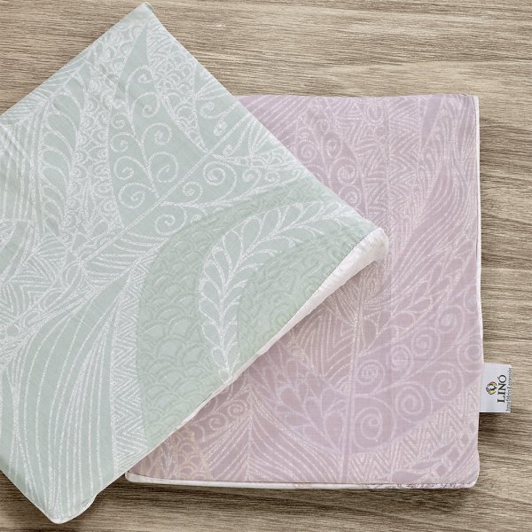 Σετ Σεντόνια Μονά Jacquard Mauve Lino Home