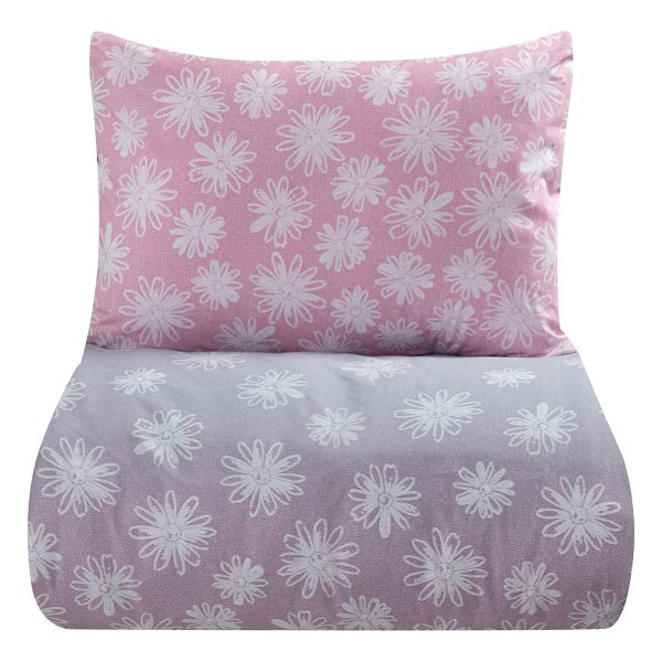 Σετ Σεντόνια Μονά Florito Pink Lino Home