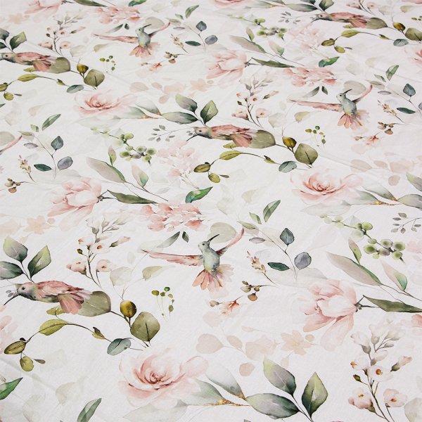 Σετ Σεντόνια Υπέρδιπλα Bedbliss Eng Rose Lino Home