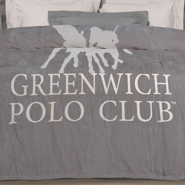 Κουβέρτα Fleece Υπέρδιπλη 3489 Greenwich Polo Club