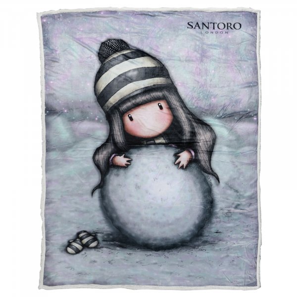 Κουβέρτα Fleece Μονή 5033 Santoro Gorjuss The Snow Girl Das Kids