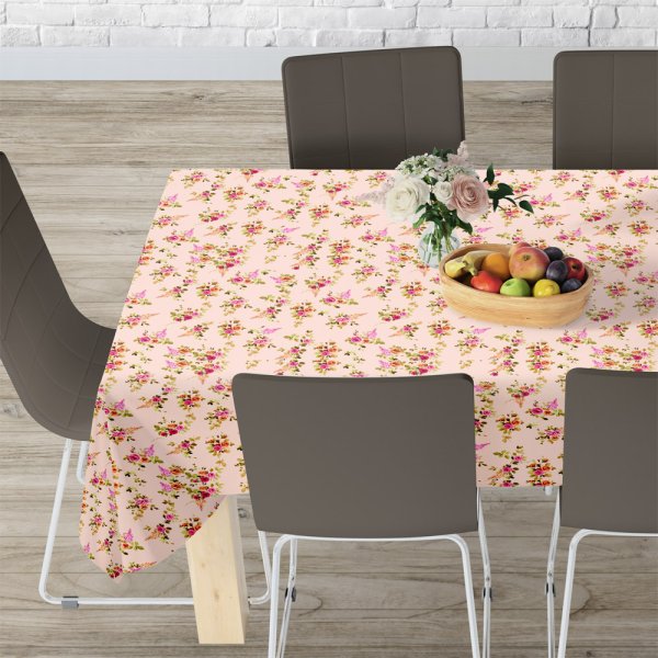 Τραπεζομάντηλο (140x140) Carla 301 Pink Lino Home