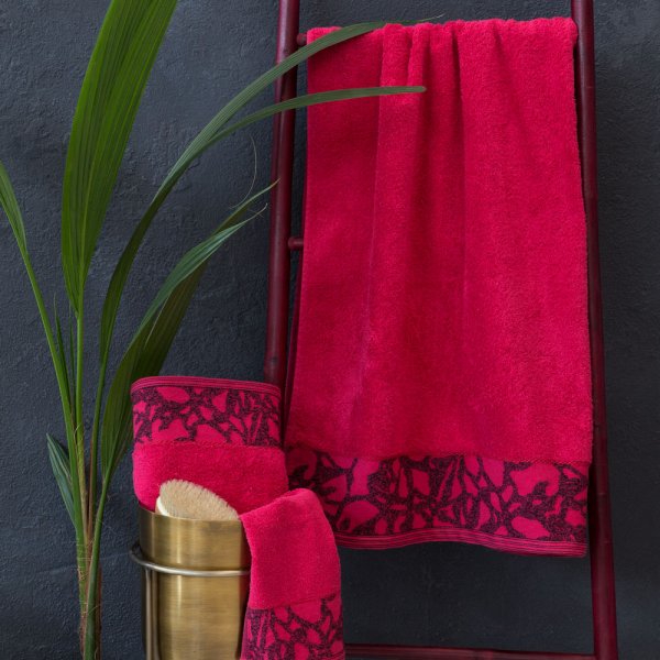 Πετσέτα Σώματος Gem Ruby Red Nima Home