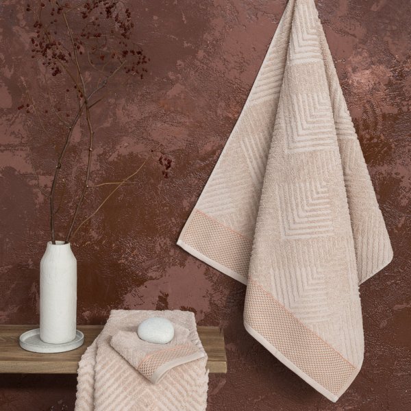 Πετσέτα Σώματος Trinity Beige Nima Home