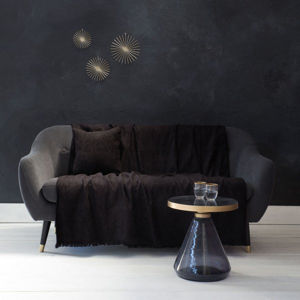 Ριχτάρι Διθέσιου (180x240) Velvety Black Nima Home