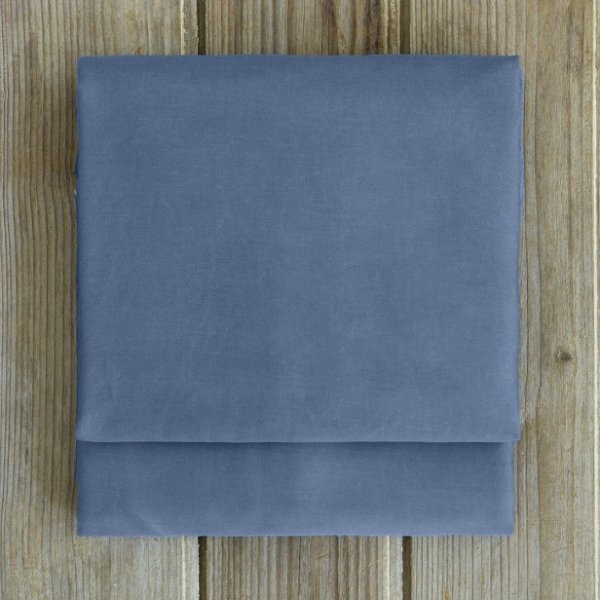 Σεντόνι Μονό Superior Satin Shadow Blue Nima Home