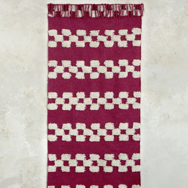 Χαλάκι (60x130) Lark Red Nima Home