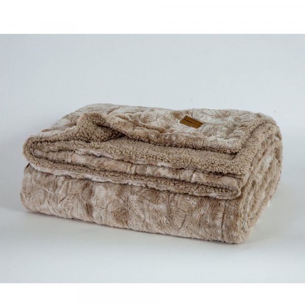 Κουβέρτα Fleece Μονή Cloud Cream Nima Home