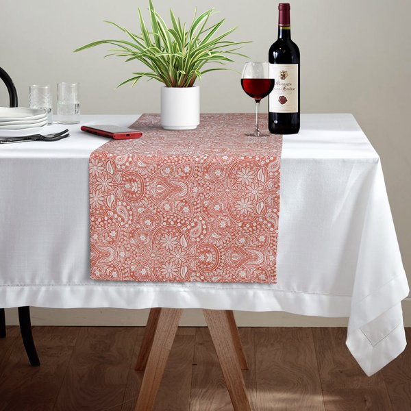 Τραβέρσα Sefu 302 Red Lino Home