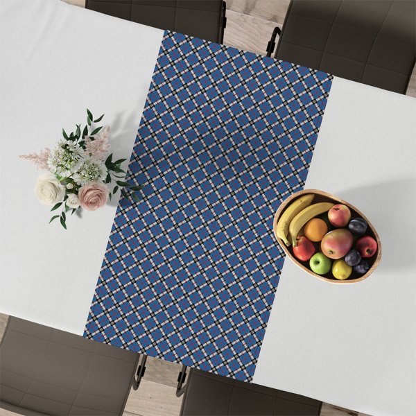 Τραβέρσα Tartan 602 Blue Lino Home