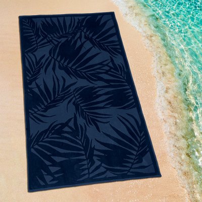 Πετσέτα Θαλάσσης Felce Dark Blue Lino Home