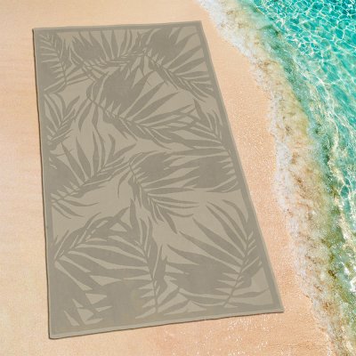 Πετσέτα Θαλάσσης Felce Light Gray Lino Home