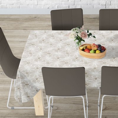 Τραπεζομάντηλο (140x180) Diva 090 Mocca Lino Home