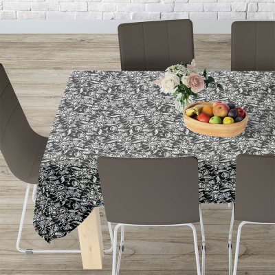 Τραπεζομάντηλο (140x180) Izal 801 Black Lino Home