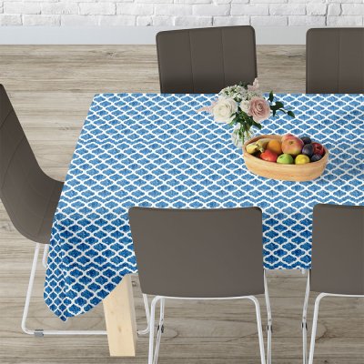 Τραπεζομάντηλο (140x140) Cell 601 Blue Lino Home