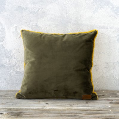 Διακοσμητικό Μαξιλάρι Nuan Brown / Mustard Beige Nima Home