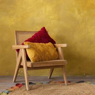 Διακοσμητικό Μαξιλάρι (30x60) Amadeo Mustard Beige Nima Home