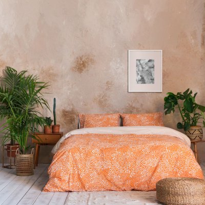 Σετ Σεντόνια Υπέρδιπλα Mamba Deep Orange Nima Home