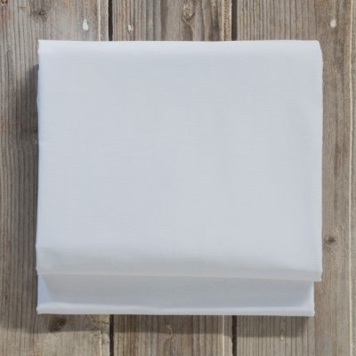 Σεντόνι Υπέρδιπλο Με Λάστιχο Superior Satin White Nima Home