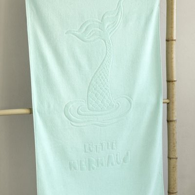 Παιδική Πετσέτα Θαλάσσης Little Mermaid Jacquard Nima Kids