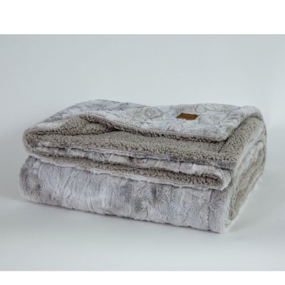 Κουβέρτα Fleece Υπέρδιπλη Cloud Light Gray Nima Home