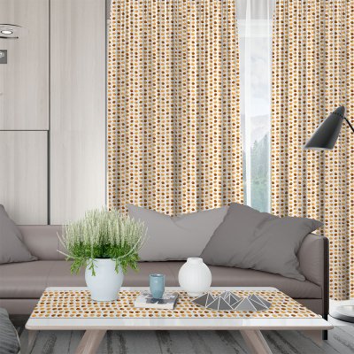 Κουρτίνα (150x275) Με Τρέσα Dana 201 Beige Lino Home