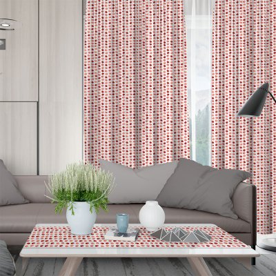 Κουρτίνα (150x275) Με Τρέσα Dana 501 Coral Lino Home