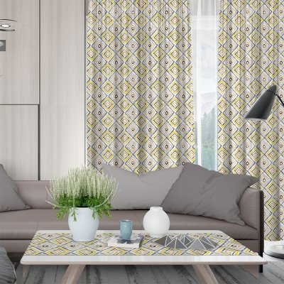 Κουρτίνα (150x275) Με Τρέσα Talaier 201 Gold Lino Home