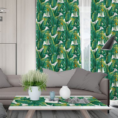 Κουρτίνα (150x275) Με Τρέσα Savana 701 Green Lino Home