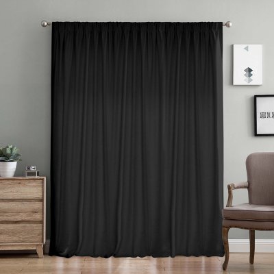 Κουρτίνα (300x275) Με Τρέσα Samos C98502 Black Lino Home