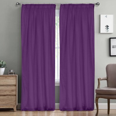 Κουρτίνα (300x295) Με Τρέσα Line 305 Mauve Lino Home