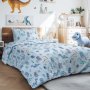 Πάπλωμα Μονό Didi Blue Lino Home