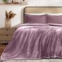 Κουβέρτα Βελουτέ Υπέρδιπλη Cobertor Lilac Lino Home