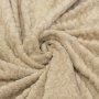 Κουβέρτα Fleece Μονή Pelusa Beige Lino Home