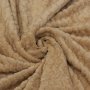 Κουβέρτα Fleece Μονή Pelusa Taupe Lino Home