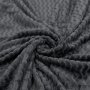 Κουβέρτα Fleece Μονή Pelusa Dark Gray Lino Home