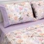 Σετ Σεντόνια Υπέρδιπλα Softhaven Lilac Lino Home