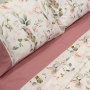 Σετ Σεντόνια Υπέρδιπλα Bedbliss Eng Rose Lino Home