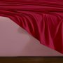 Σετ Σεντόνια Υπέρδιπλα Doble Pink-Red Lino Home