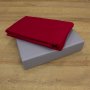 Σετ Σεντόνια Υπέρδιπλα Doble Gray-Red Lino Home