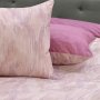 Σετ Παπλωματοθήκη Μονή Domingo Pink Lino Home