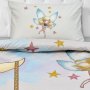 Σετ Σεντόνια Μονά Moon Swing Pink Lino Home