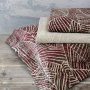 Σετ Παπλωματοθήκη Μονή Folio Wine Red Nima Home