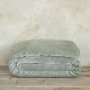 Κουβέρτα Βελουτέ Μονή Coperta Sage Green Nima Home