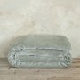 Κουβέρτα Βελουτέ Υπέρδιπλη Coperta Sage Green Nima Home